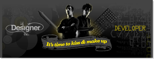 Designer vs Developer - It's time to kiss and make up